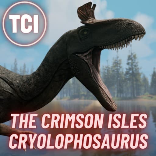 The Crimson Isle's Cryolophosaurus icon