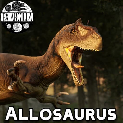 In Ventum: Allosaurus icon