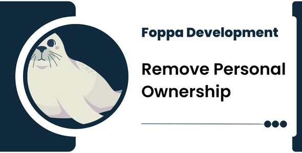 Remove Personal Ownership