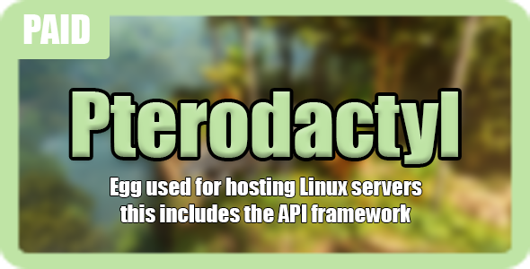 Ark:SA-Server Pterodactyl Egg with API