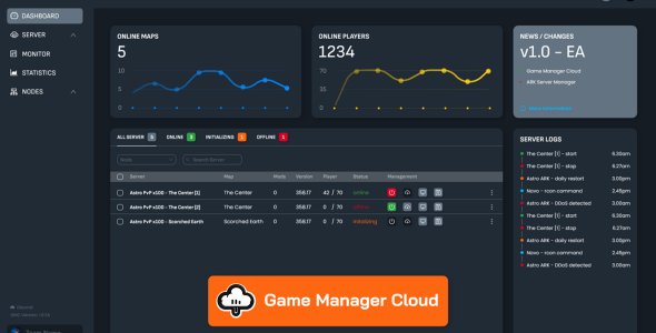 Game Manager Cloud [ARK Manager]