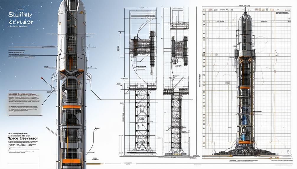 space elevator design details