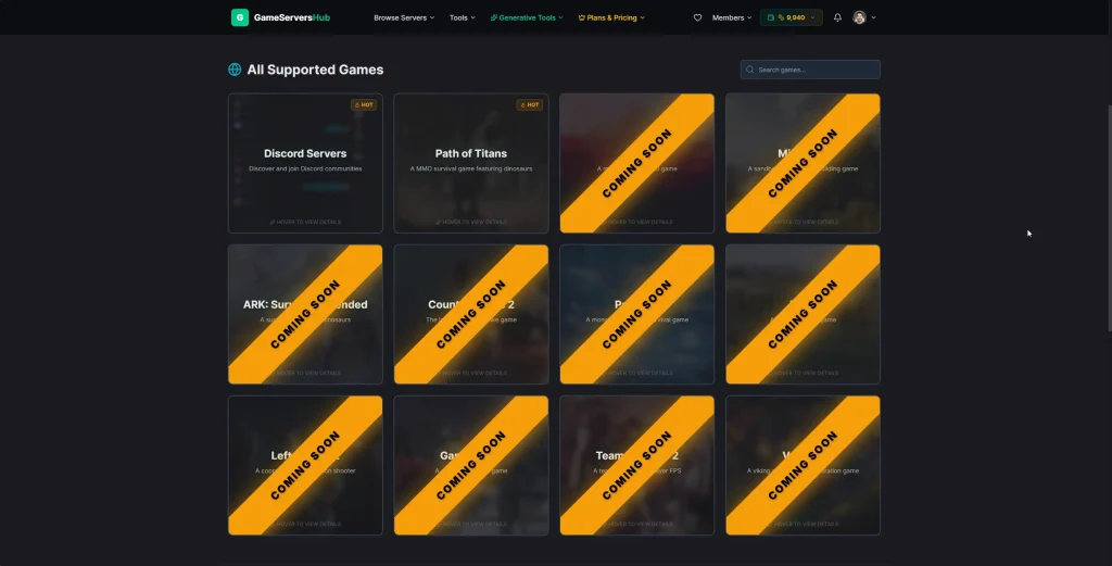 GameServersBest.com has the world's largest list of your favorite gaming servers. It's the home for game server owners to promote and advertise their gaming servers.